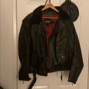 Straight to hell Mens Moto / wool commando